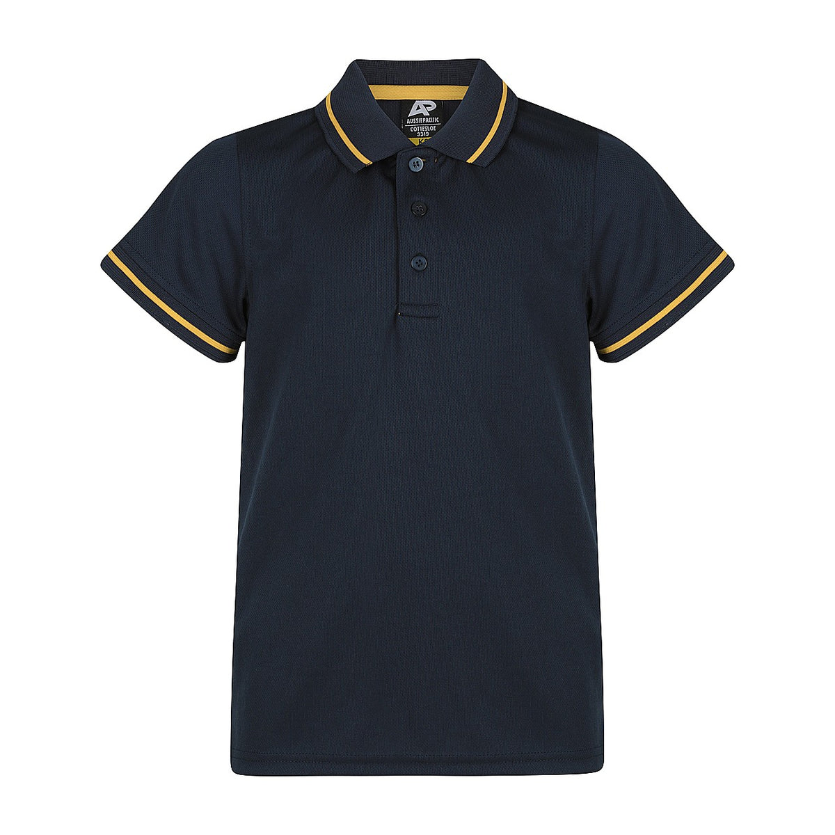 Aussie Pacific Cottesloe Kids Polo 3319 in Navy/Gold