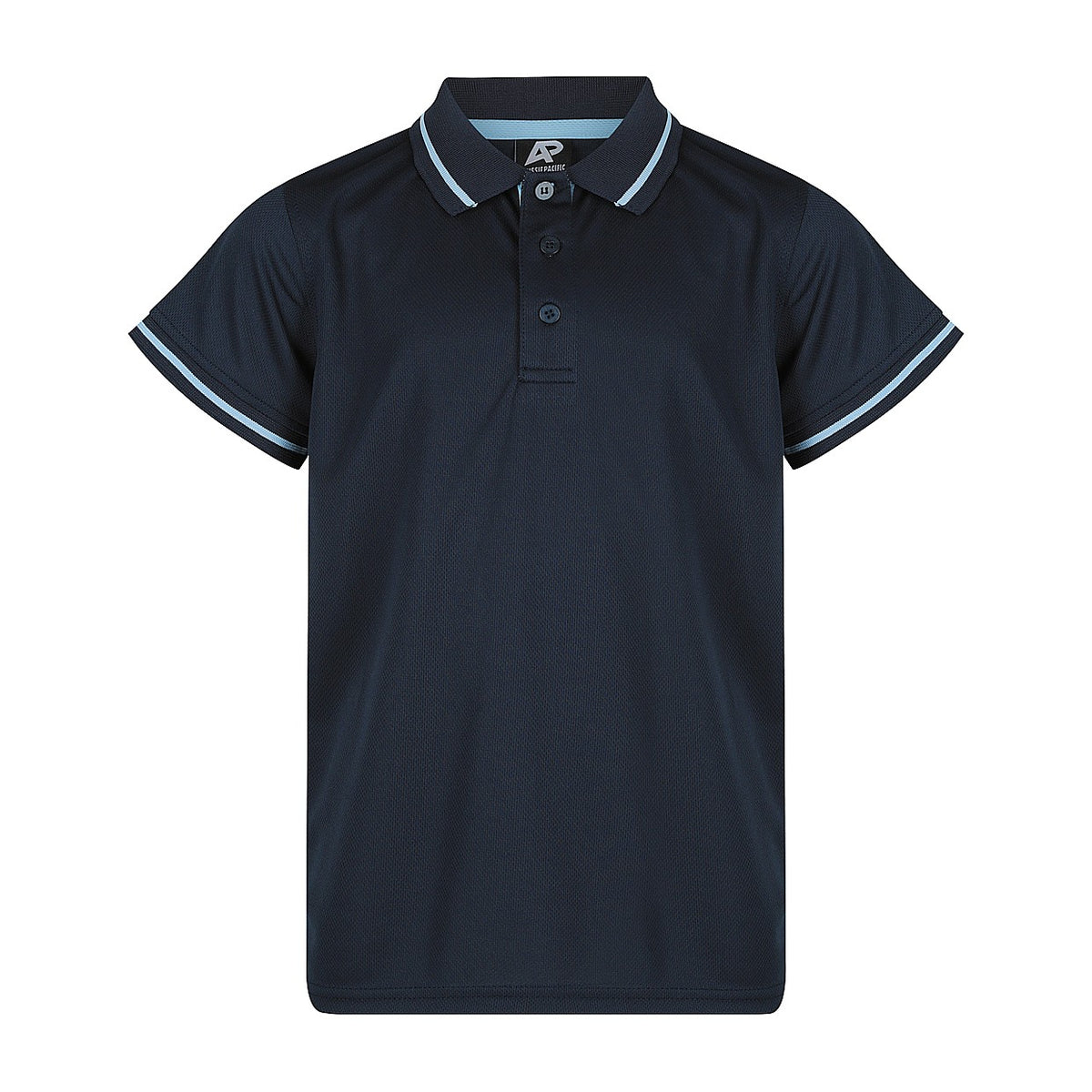 Aussie Pacific Cottesloe Kids Polo 3319 in Navy/Sky