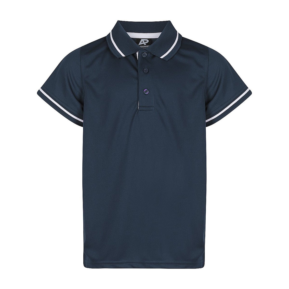 Aussie Pacific Cottesloe Kids Polo 3319 in Navy/White