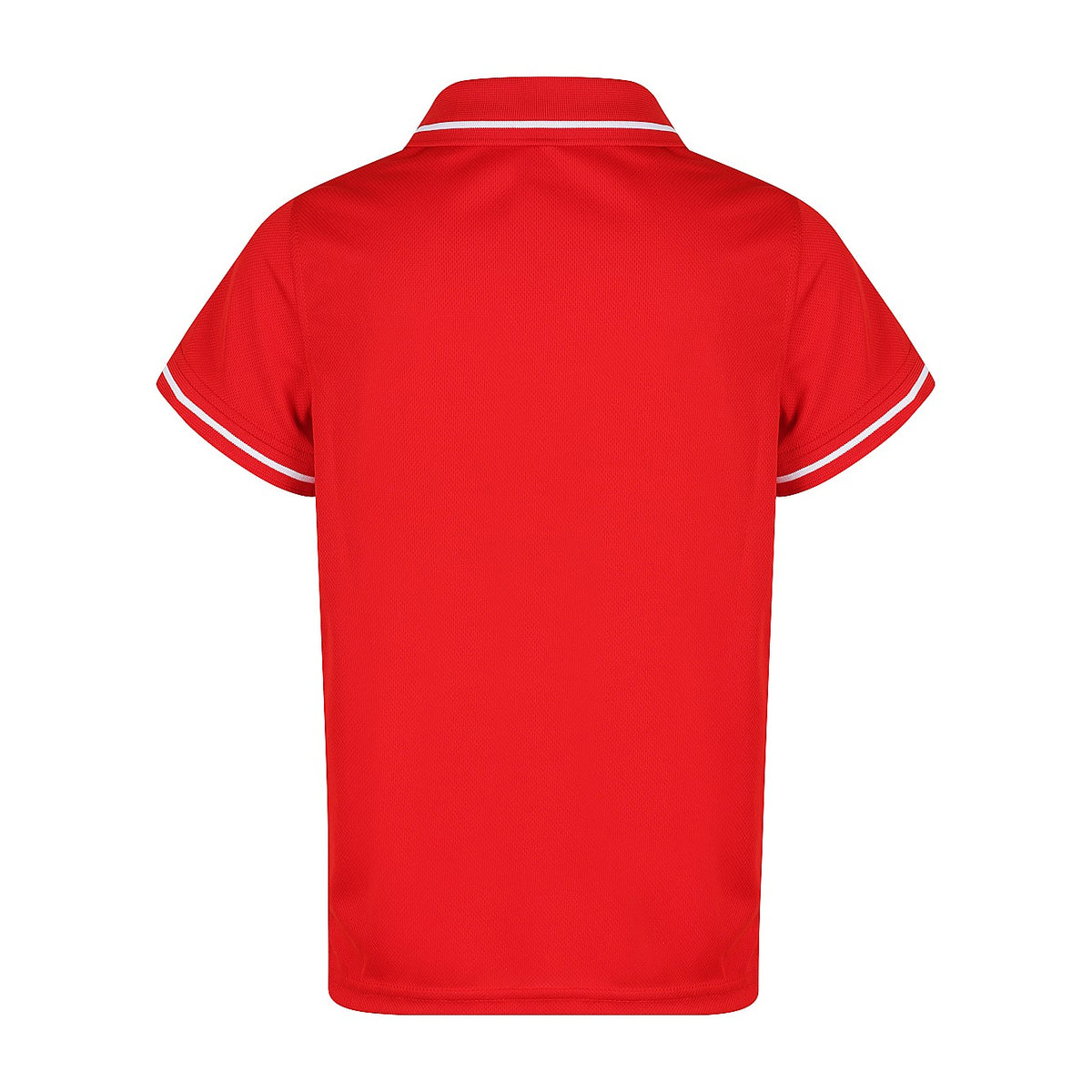 Aussie Pacific Cottesloe Kids Polo 3319 in Red/White, back view