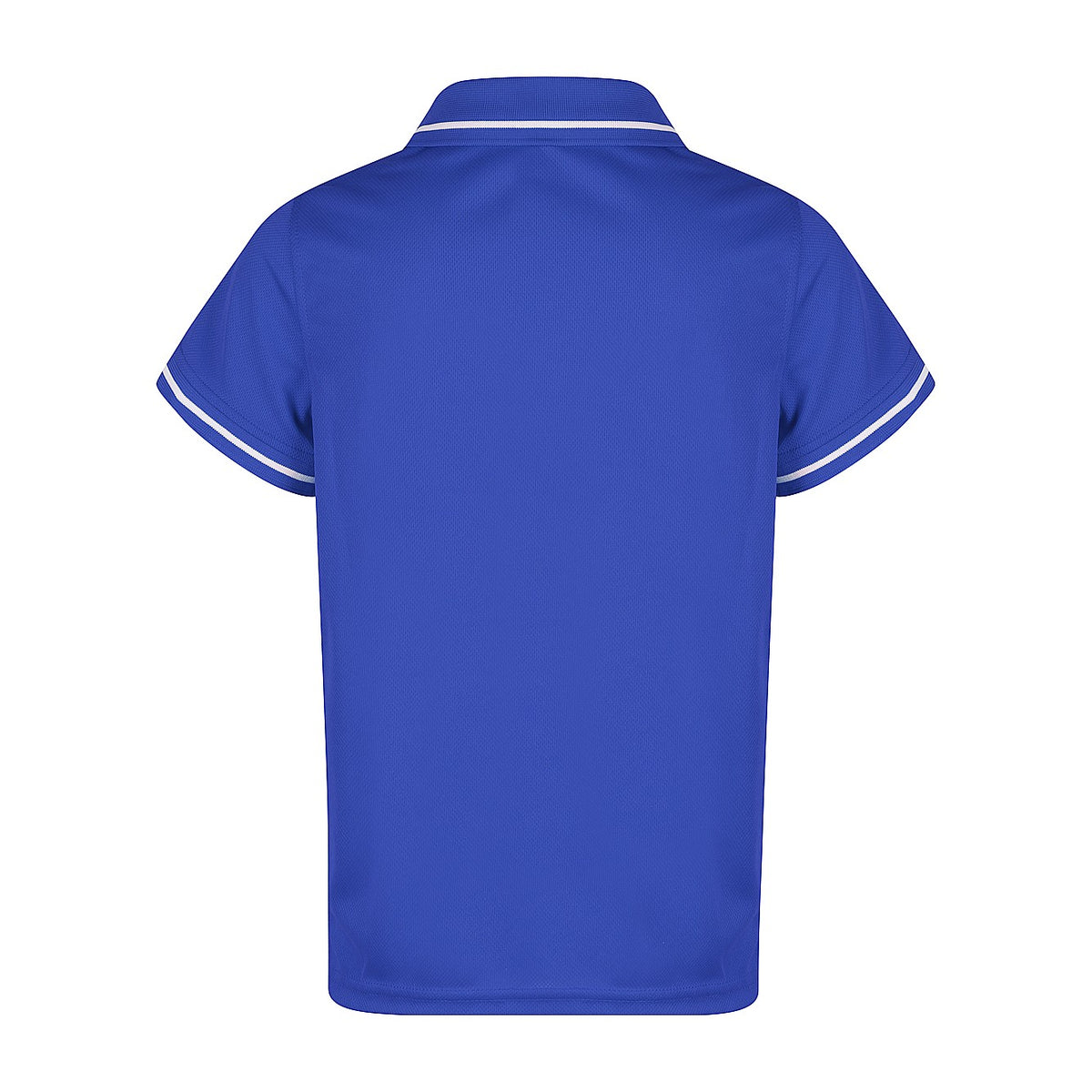 Aussie Pacific Cottesloe Kids Polo 3319 in Royal/White, back view