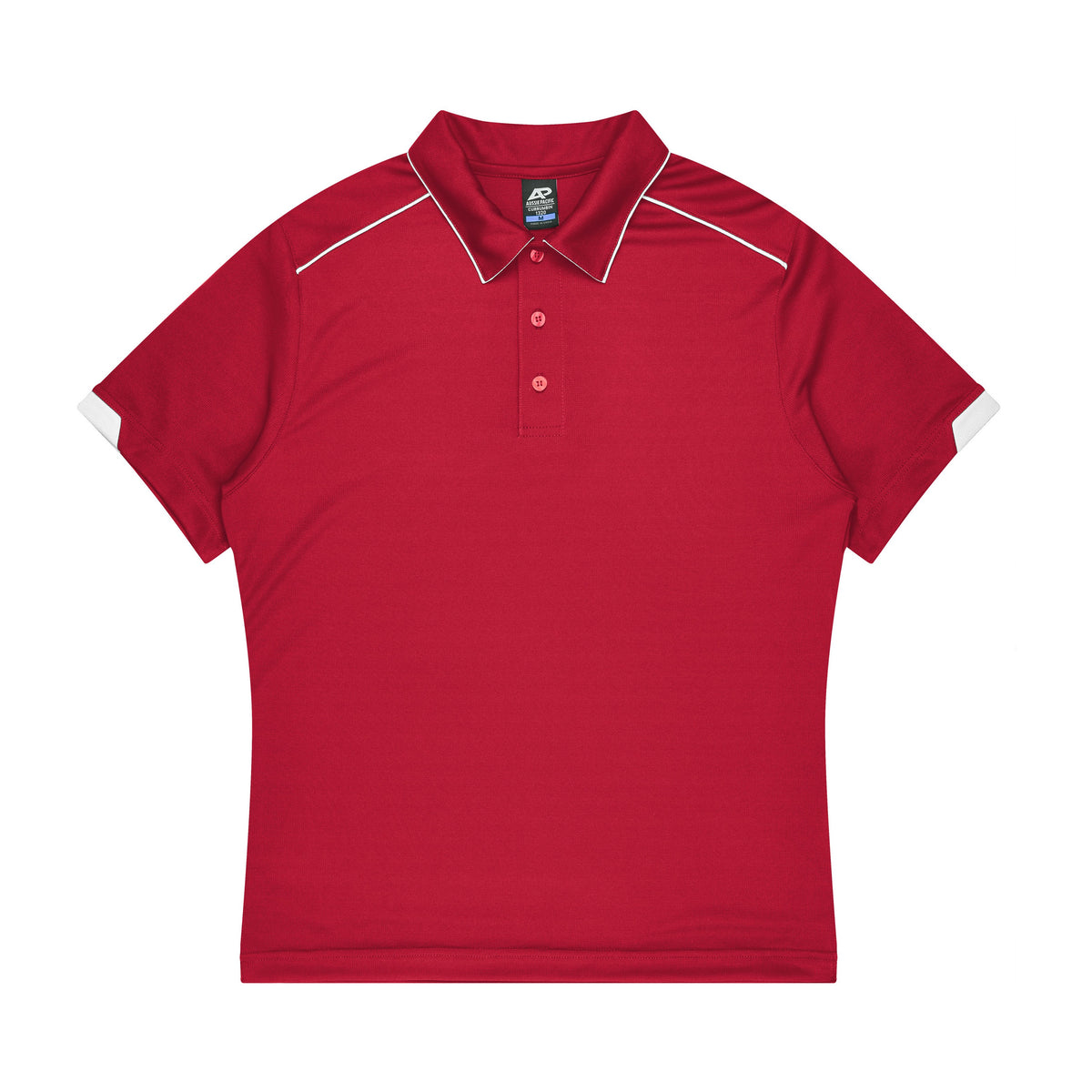 Aussie Pacific Currumbin Kids Polo 3320 in Red/White