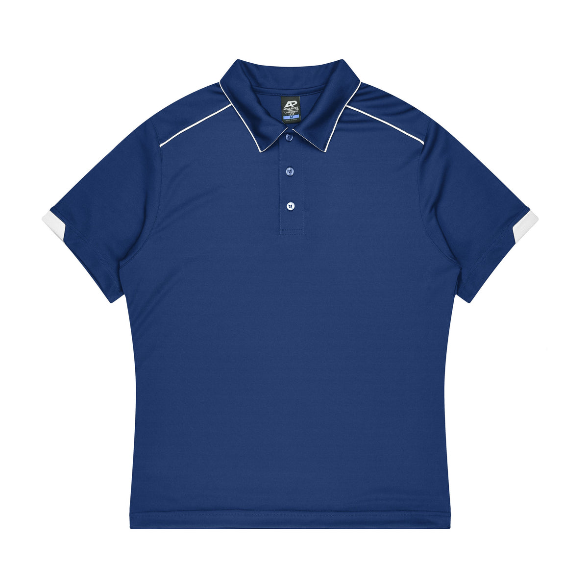 Aussie Pacific Currumbin Kids Polo 3320 in Royal/White