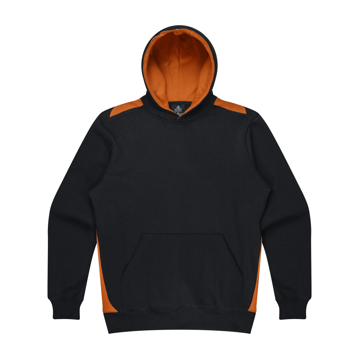 Aussie Pacific Paterson Kids Hoodie 3506 in Black/Orange