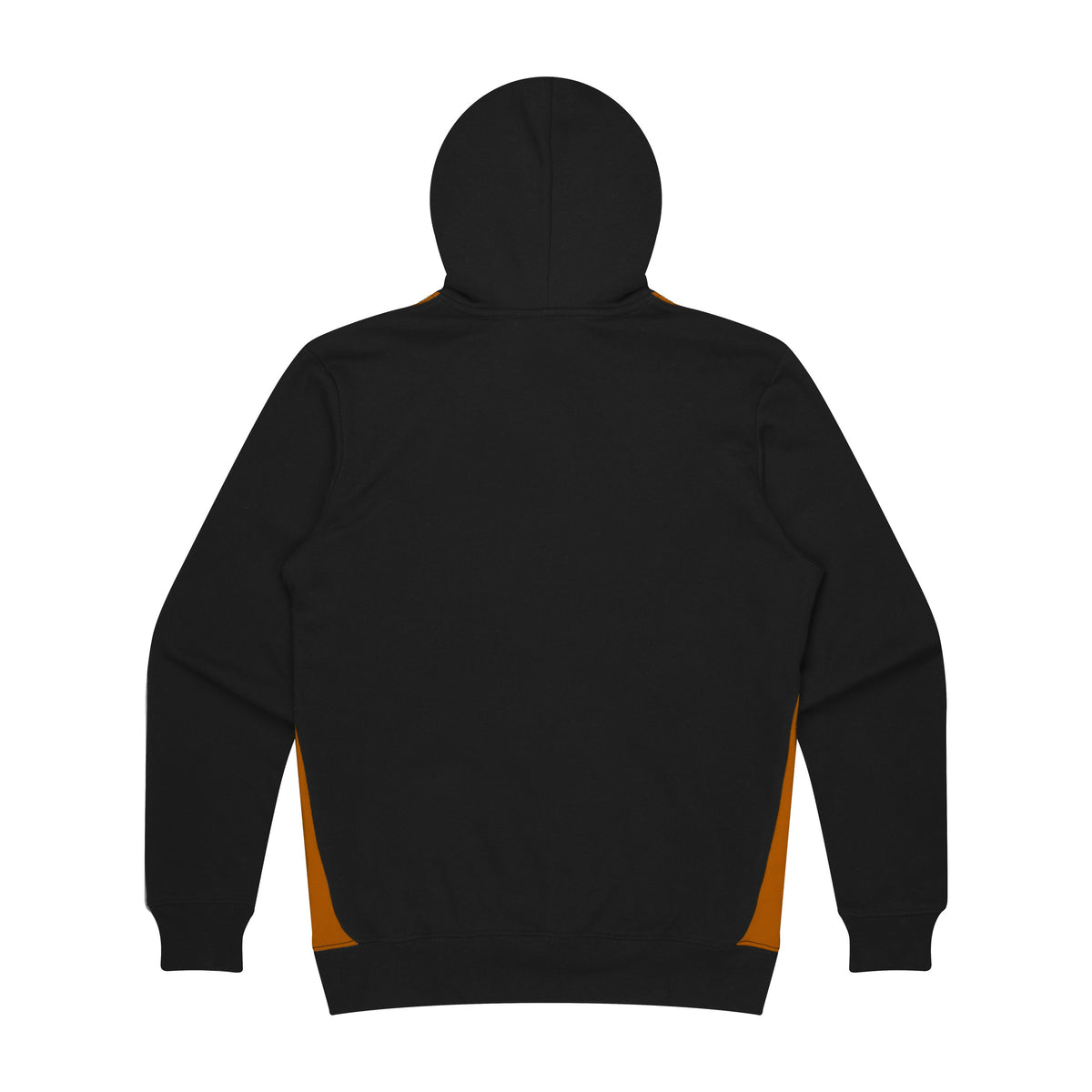 Aussie Pacific Paterson Kids Hoodie 3506 in Black/Orange, back view