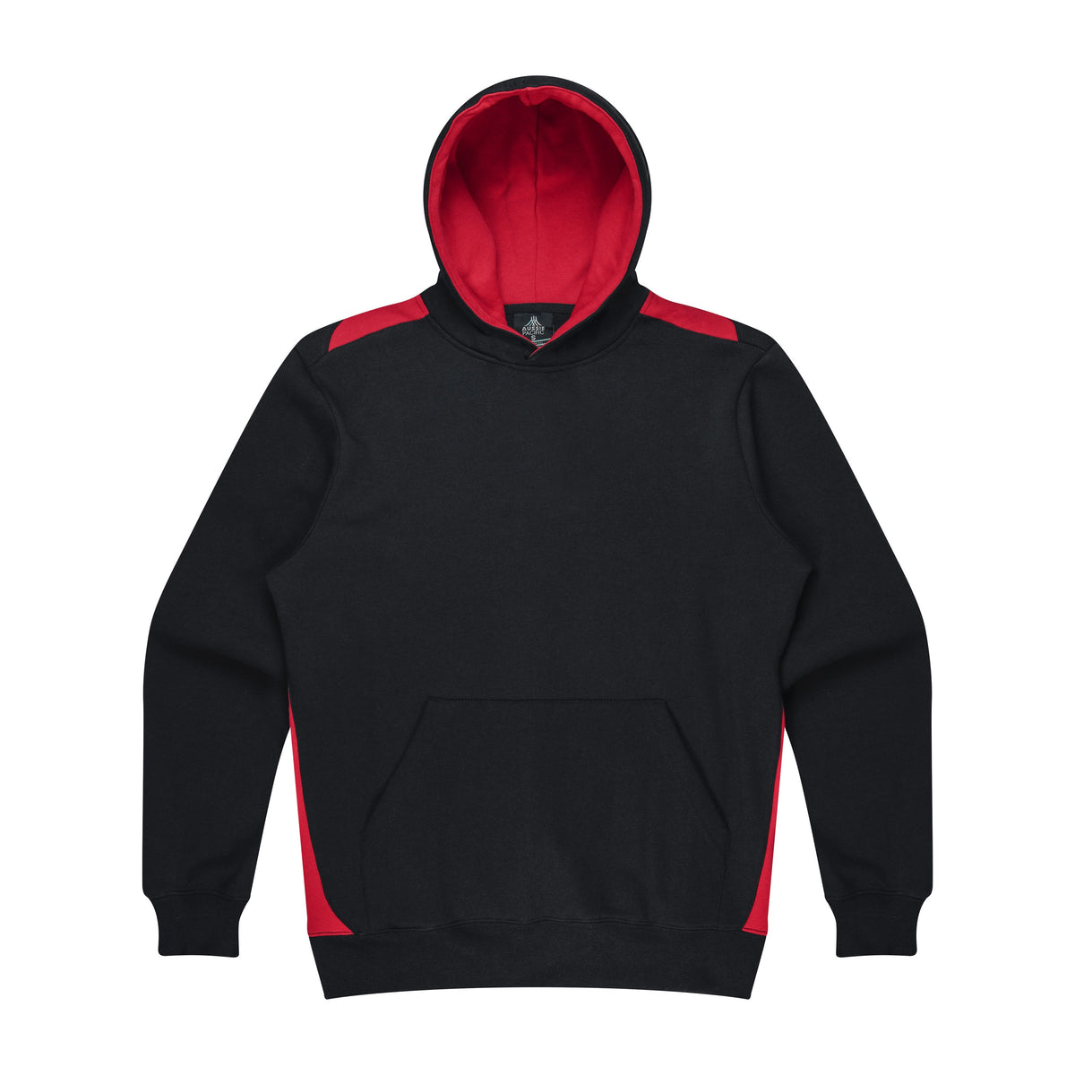 Aussie Pacific Paterson Kids Hoodie 3506 in Black/Red