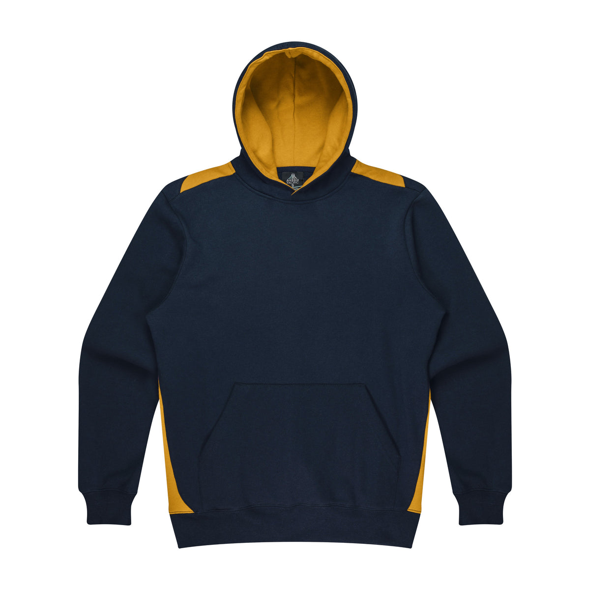 Aussie Pacific Paterson Kids Hoodie 3506 in Navy/Gold
