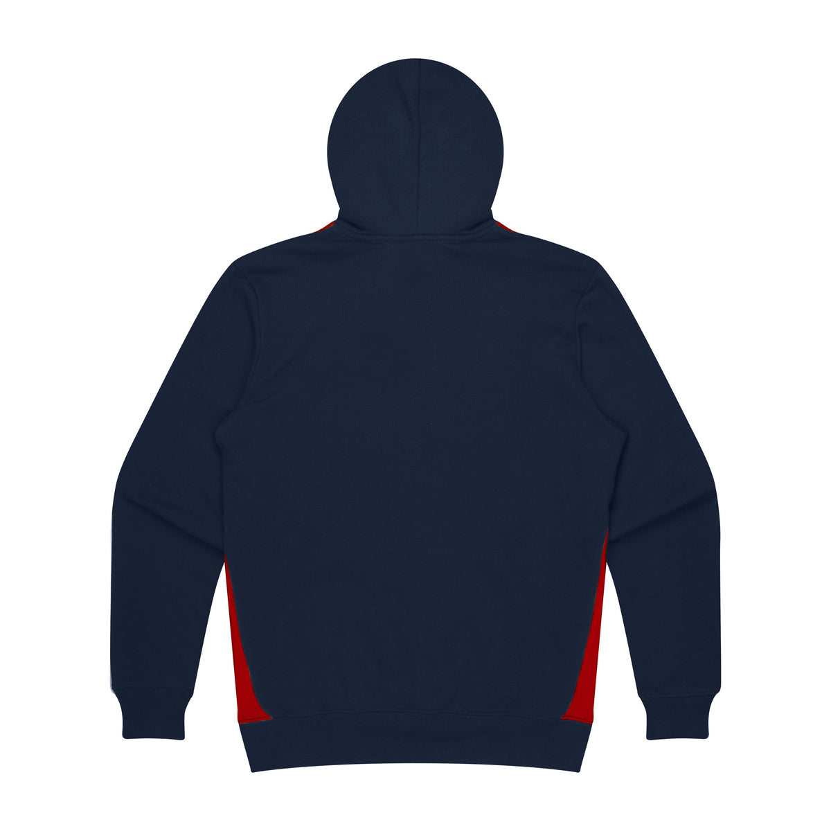 Aussie Pacific Paterson Kids Hoodie 3506 in Navy/Red, back view