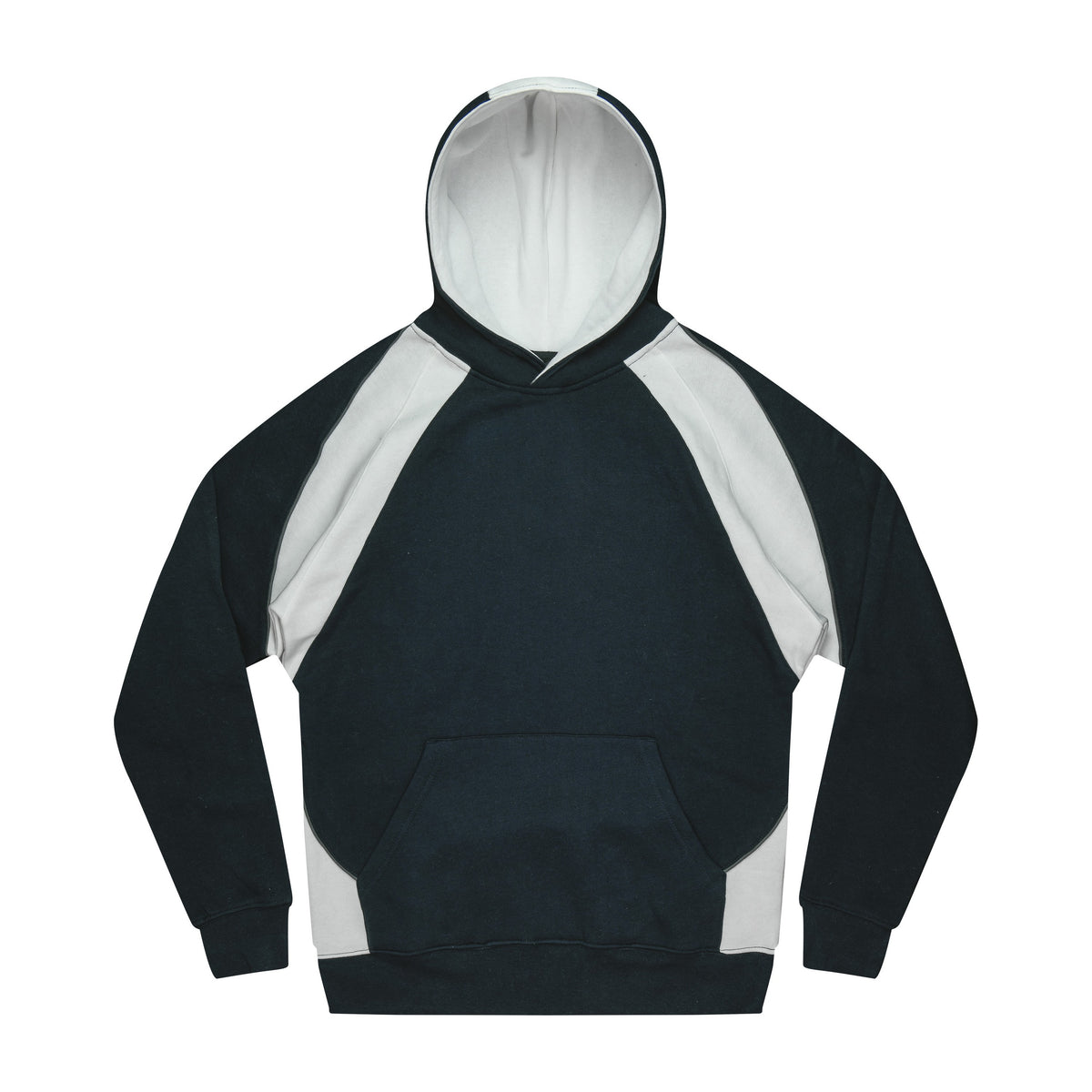 Aussie Pacific Huxley Kids Hoodie 3509 in Navy/White/Ashe