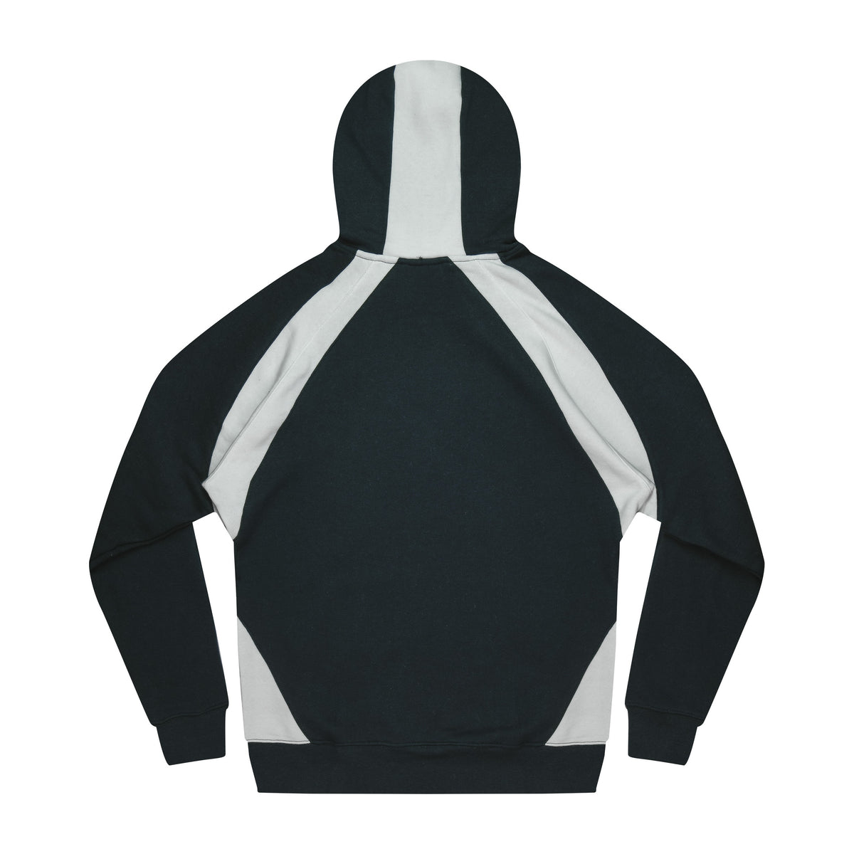 Aussie Pacific Huxley Kids Hoodie 3509 in Navy/White/Ashe, back view