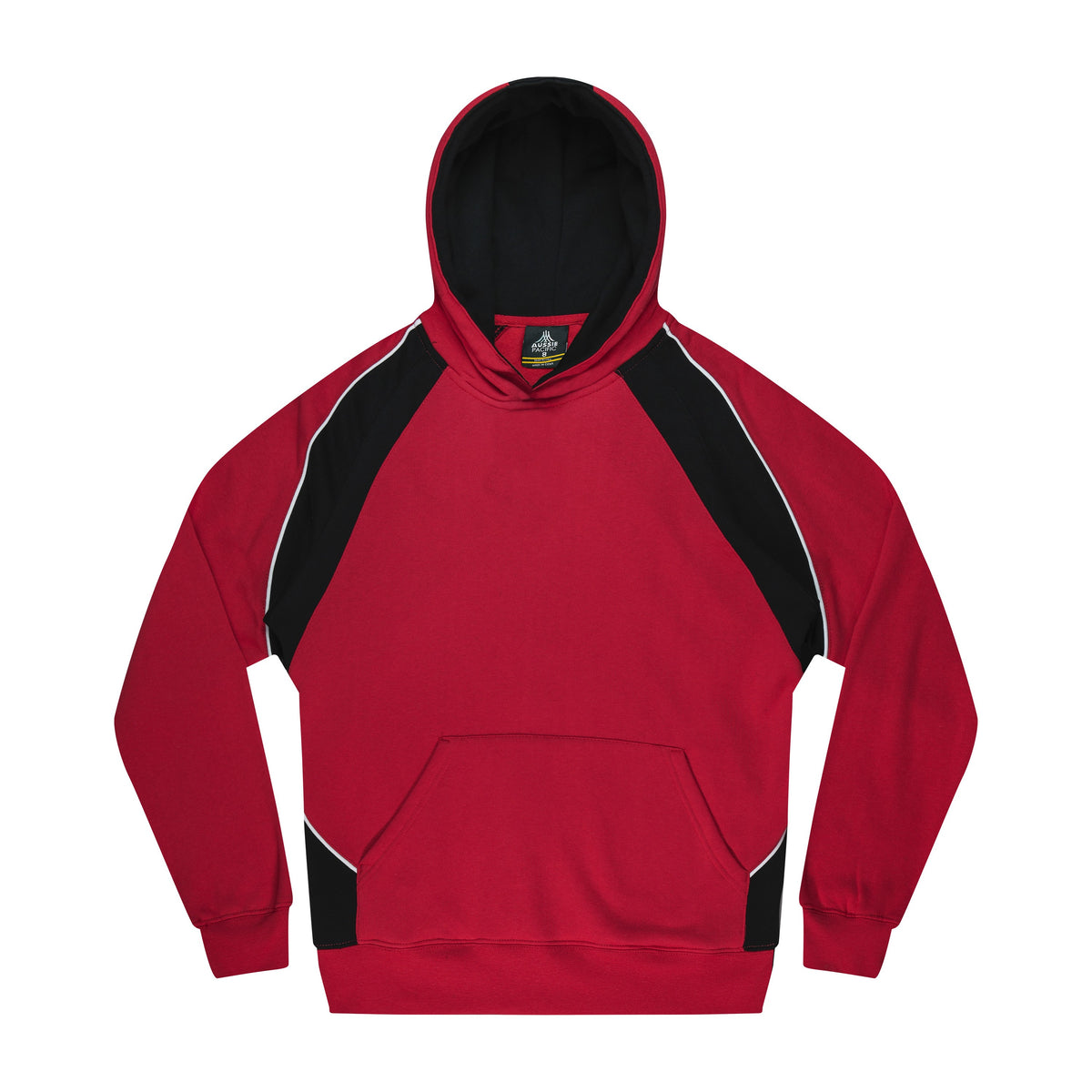 Aussie Pacific Huxley Kids Hoodie 3509 in Red/Black/White