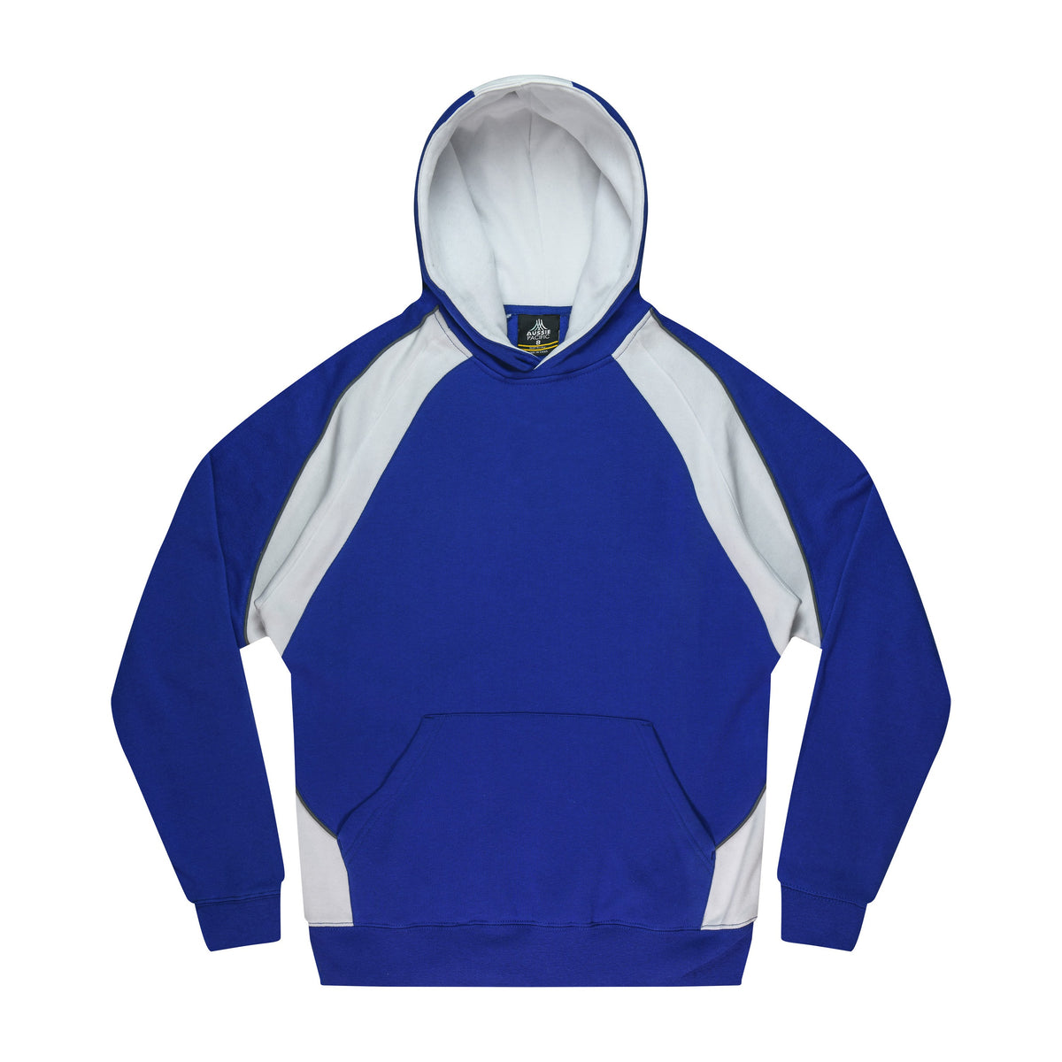 Aussie Pacific Huxley Kids Hoodie 3509 in Royal/White/Ashe