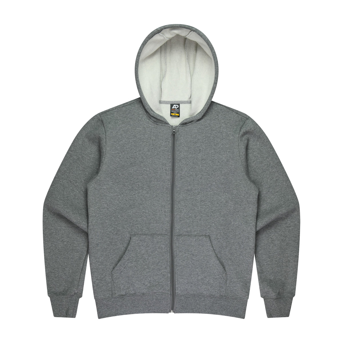 Aussie Pacific Queenscliff Zip Kids Hoodie 3528 in Charcoal