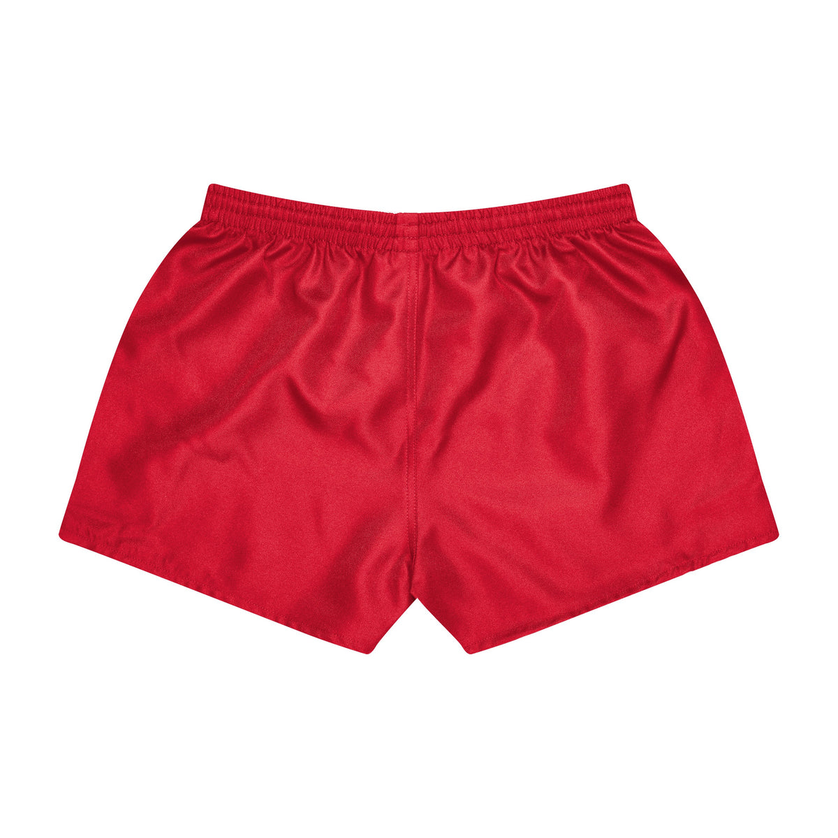 Aussie Pacific Rugby Kids Shorts 3603 in Red, back view