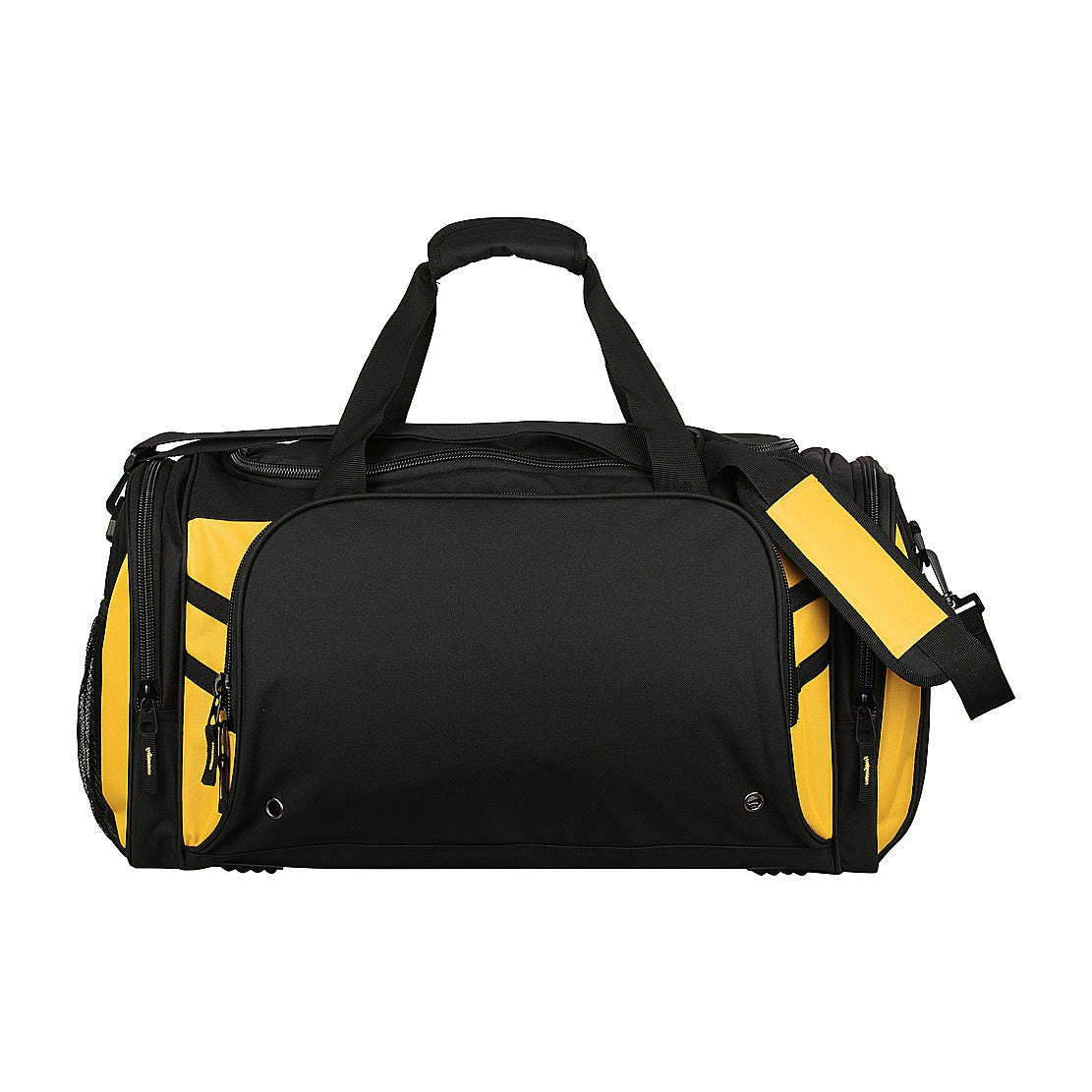 Aussie Pacific Tasman Sports Bag 4001 in Black/Gold