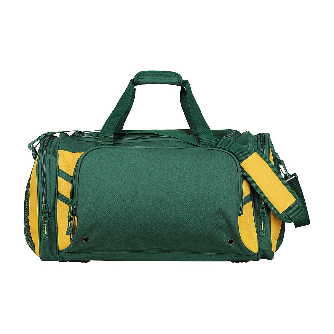 Aussie Pacific Tasman Sports Bag 4001 in Bottle/Gold