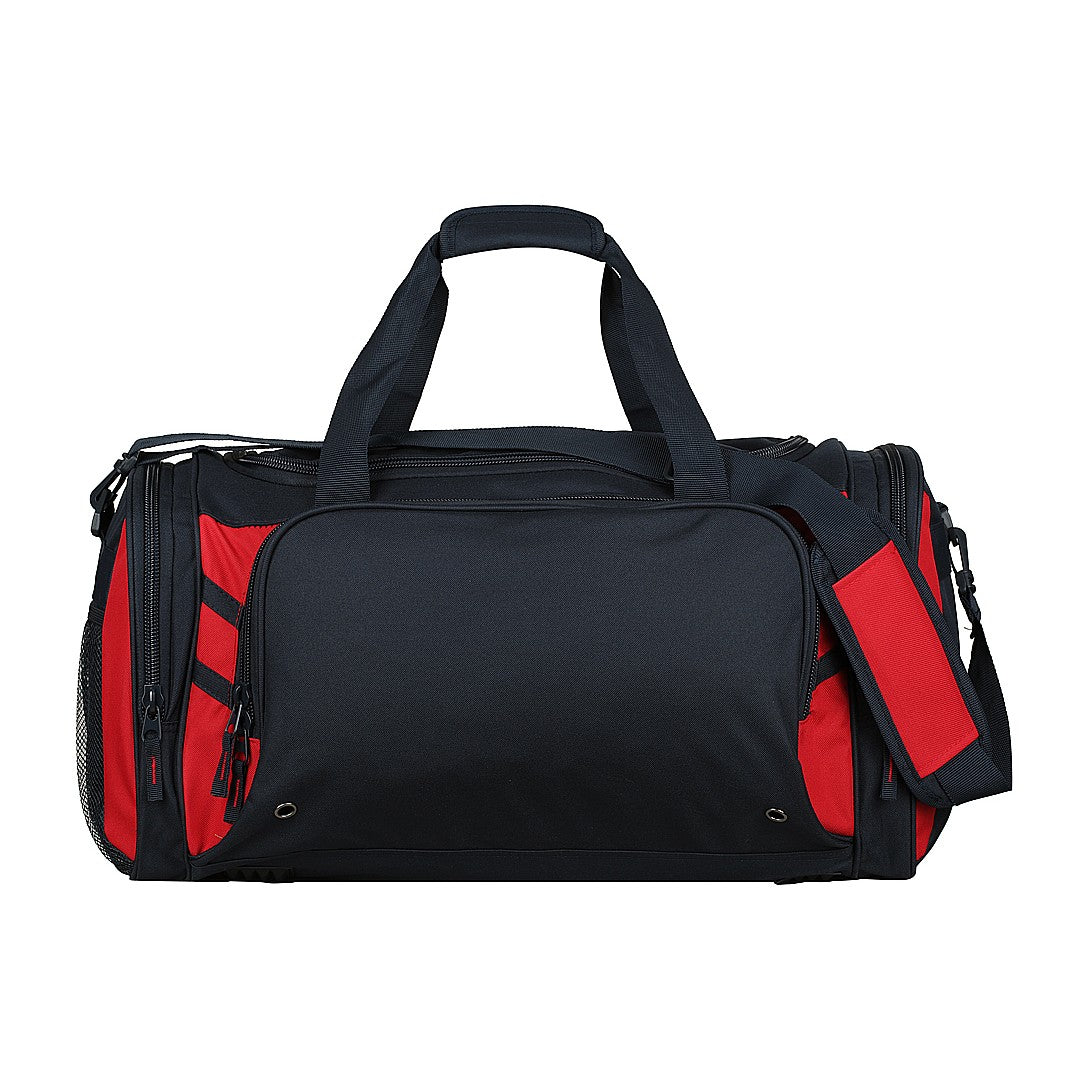 Aussie Pacific Tasman Sports Bag 4001 in Navy/Red