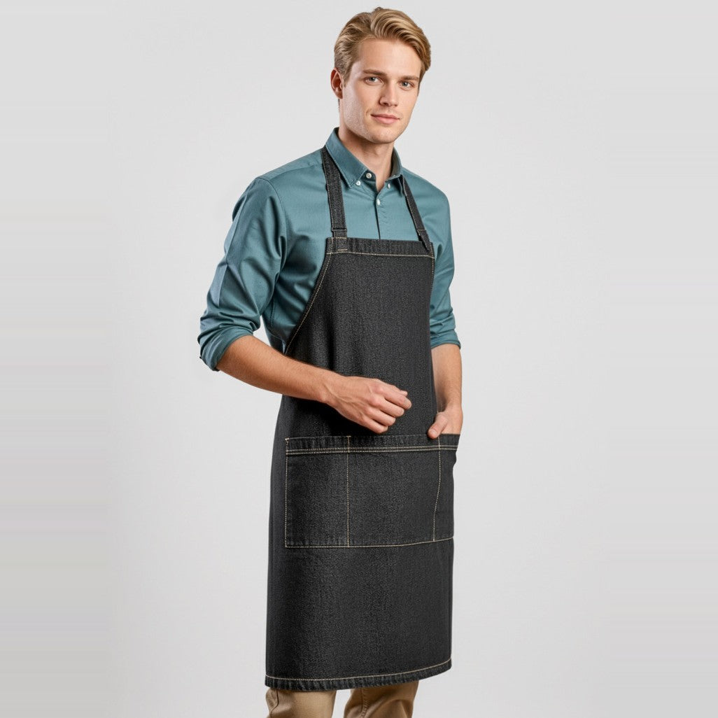 Biz Clout Apron BA40, worn by model