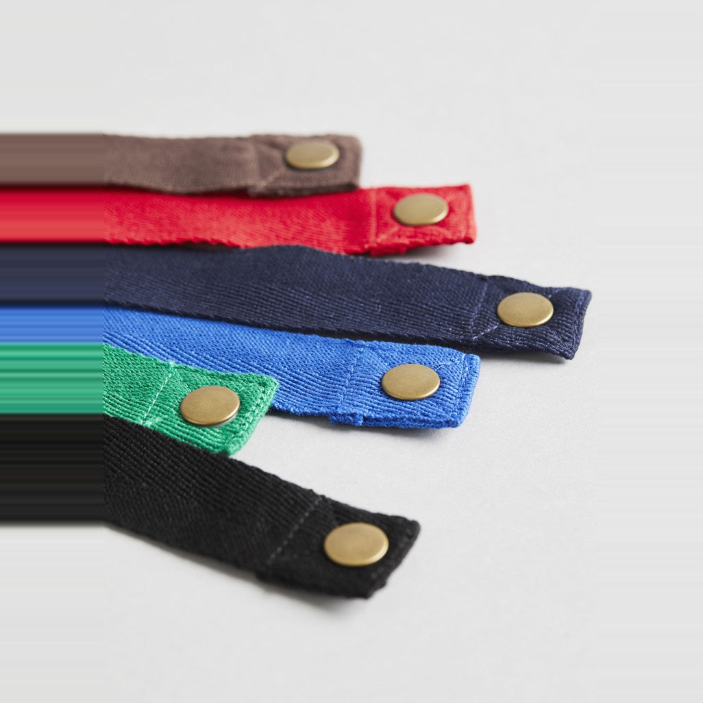 Biz Urban Bib Straps BA52 in Chocolate, worn by model