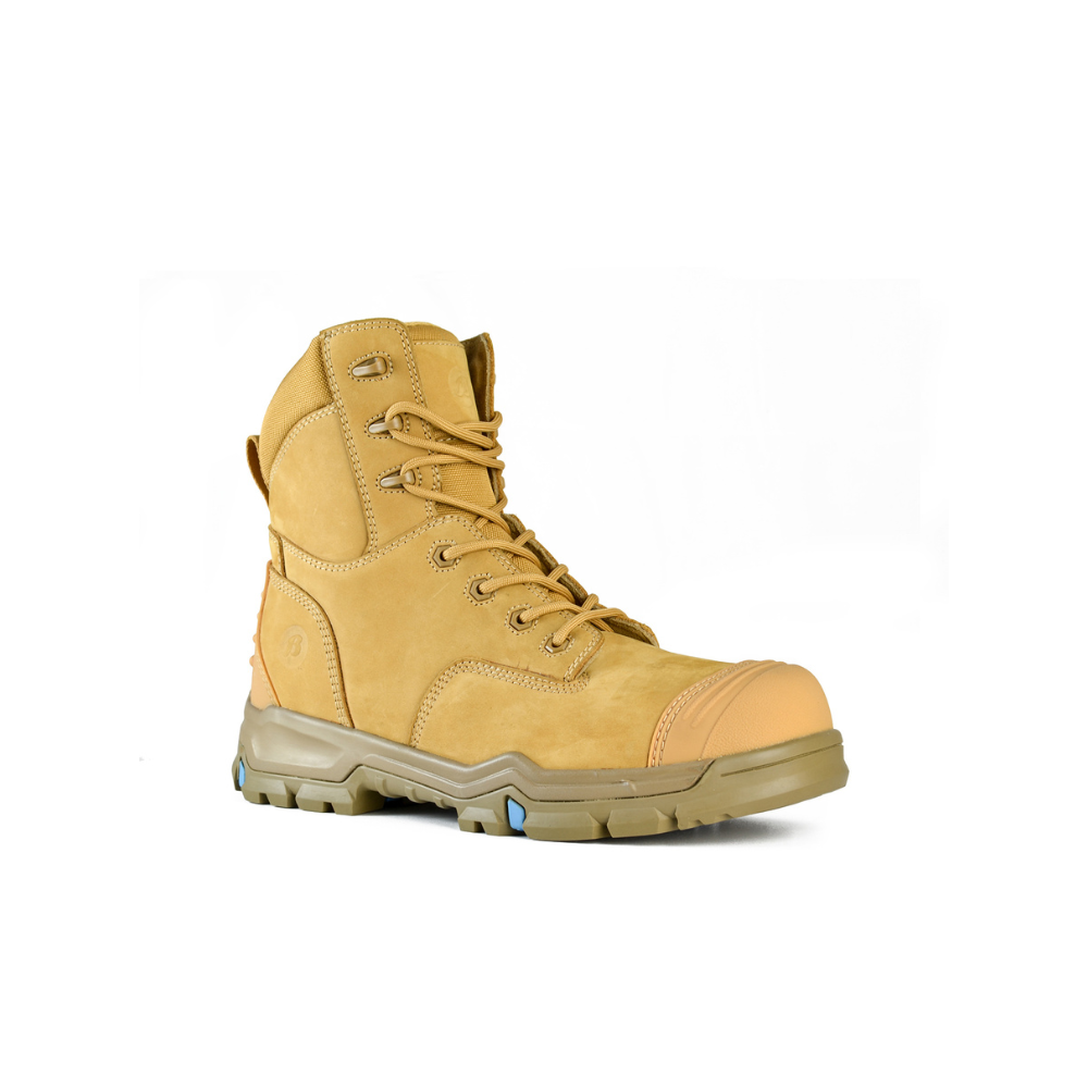 BATA Marto High Leg Safety Boot Wheat 804-87046