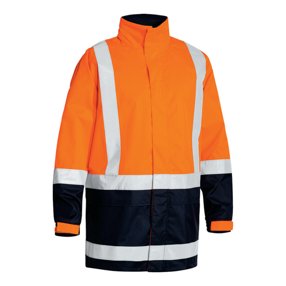 Bisley Taped Hi Vis Rain Shell Jacket BJ6966T