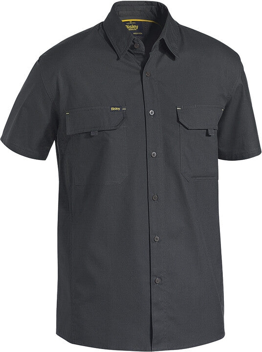 Bisley Mens X-Airflow Ripstop Short Sleeve Shirt BS1414 CLEARANCE