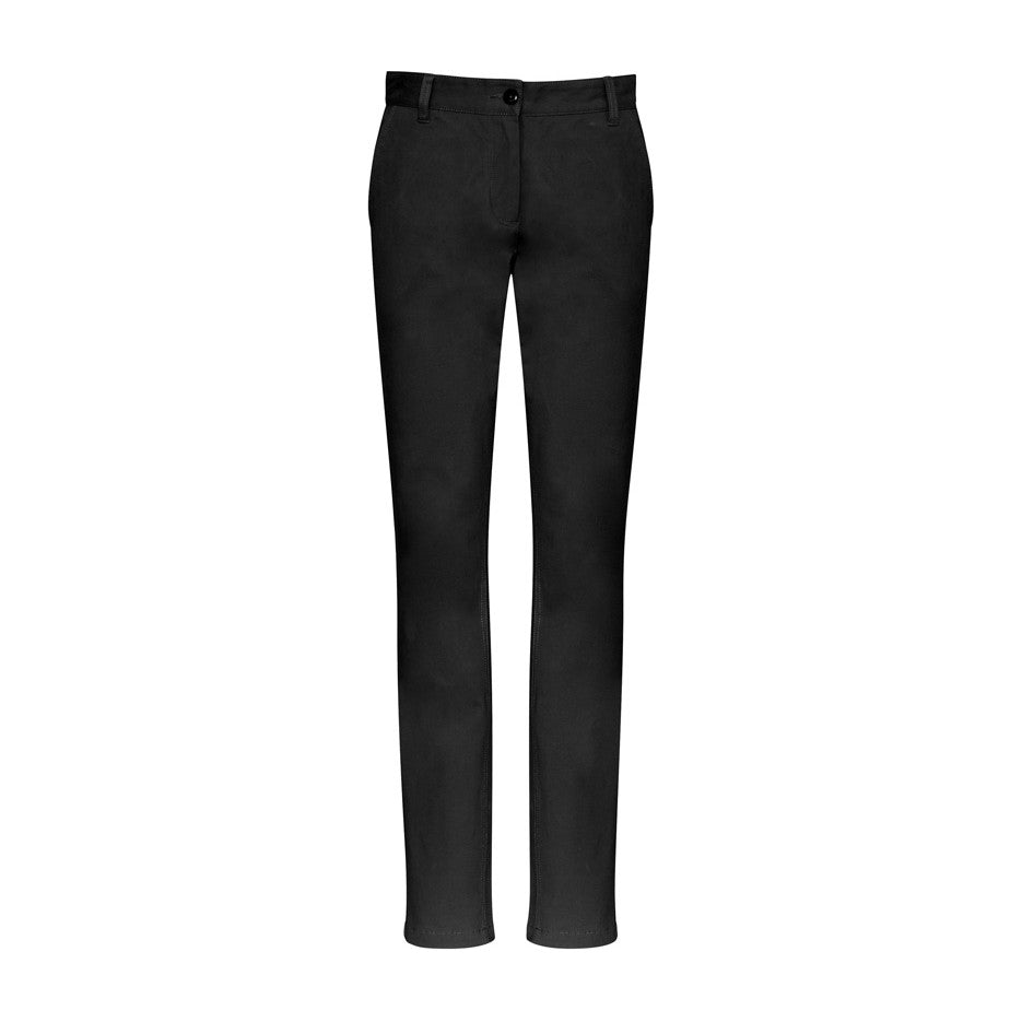 Biz Lawson Womens Chino Pant BS724L in Black