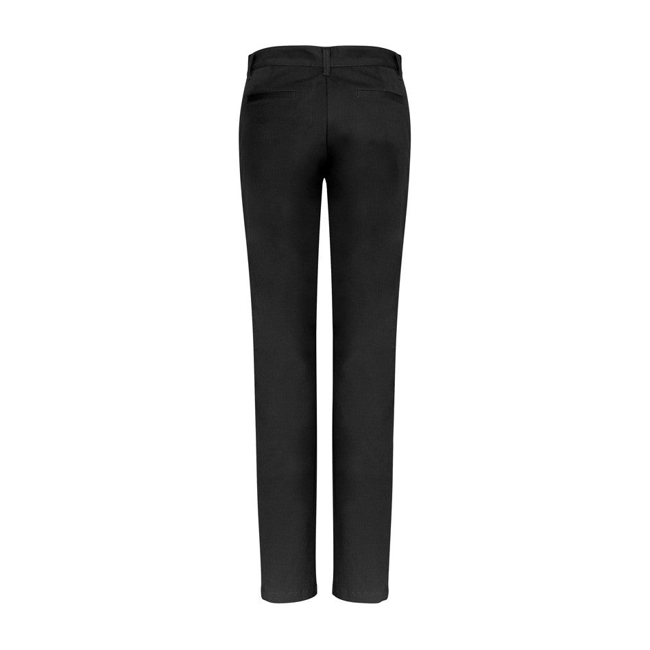 Biz Lawson Womens Chino Pant BS724L in Black, view 2