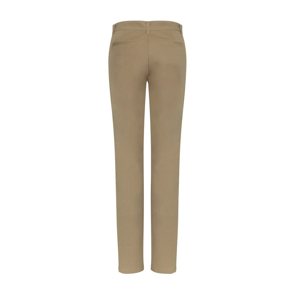 Biz Lawson Womens Chino Pant BS724L in Dark Stone, view 2