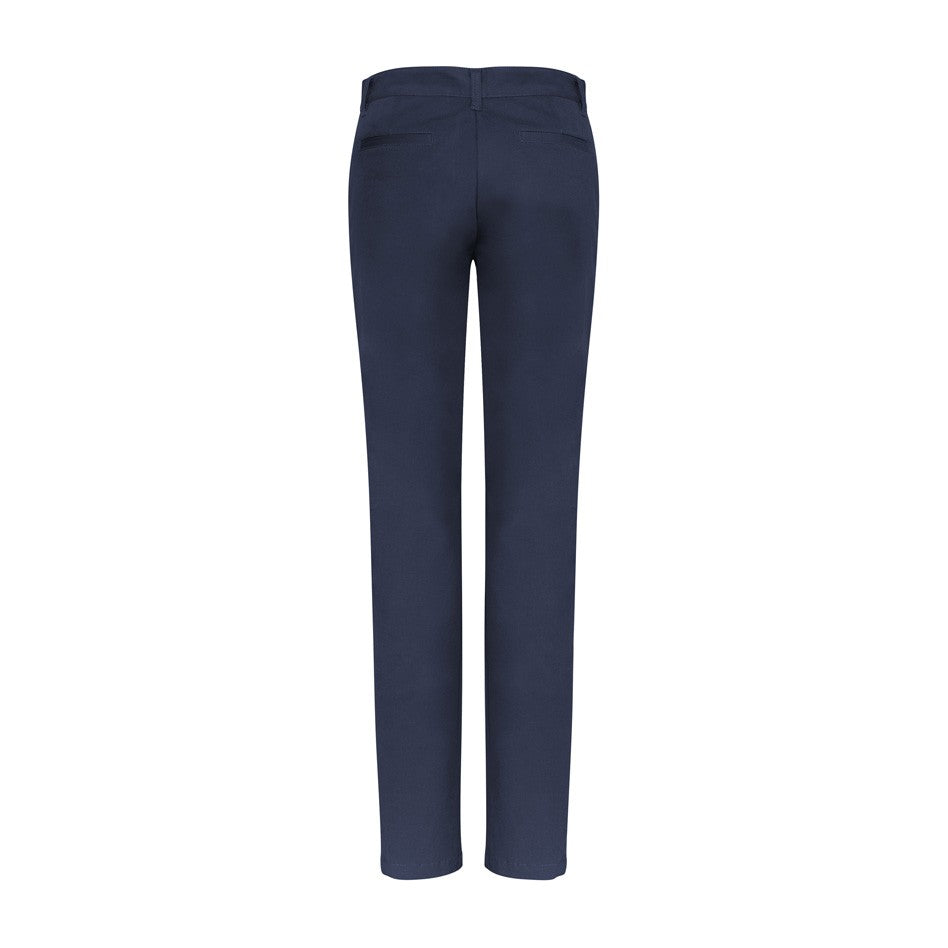Biz Lawson Womens Chino Pant BS724L in Navy, view 2