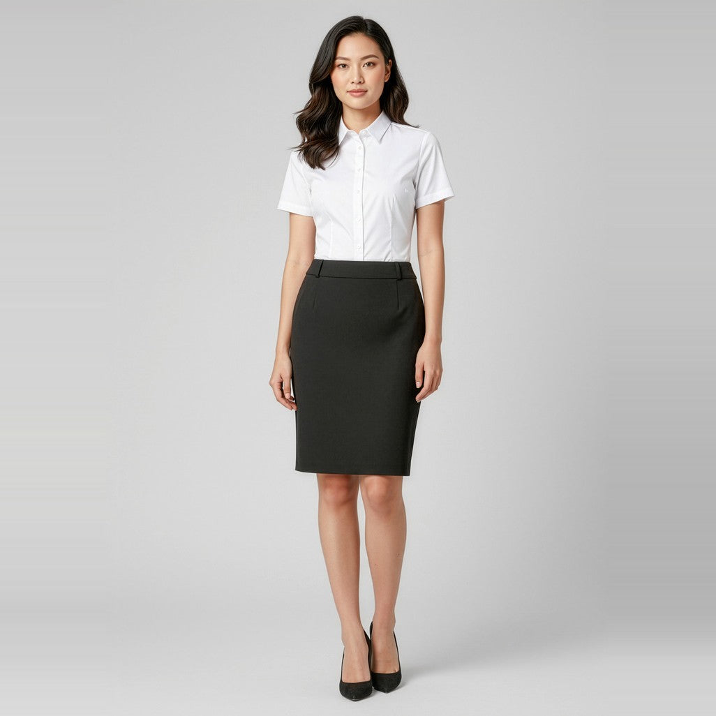 Biz Loren Womens Skirt BS734L, worn by model