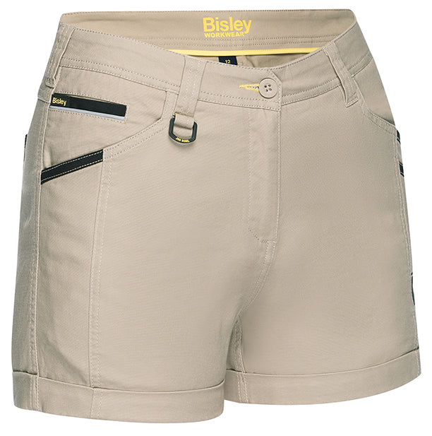 Bisley Womens Flx & Move Short Shorts BSHL1045