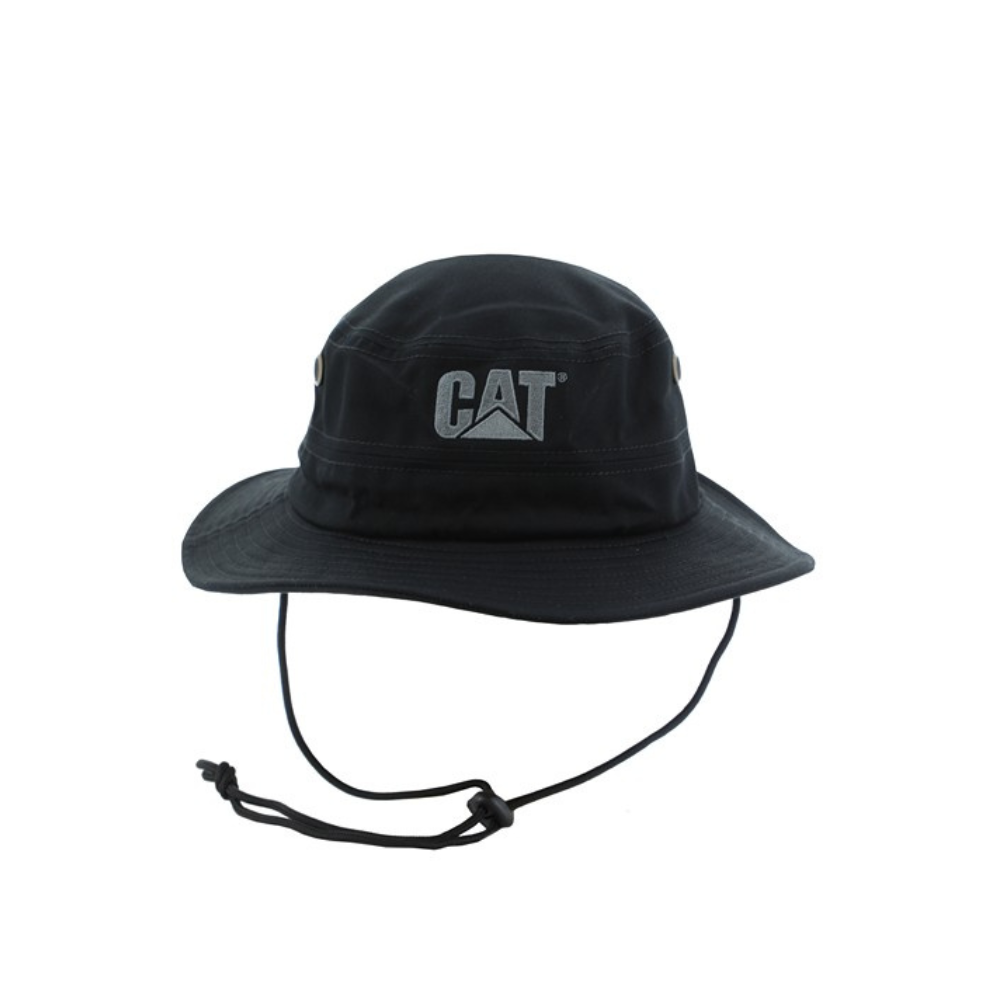 CAT Trademark Safari Hat Black