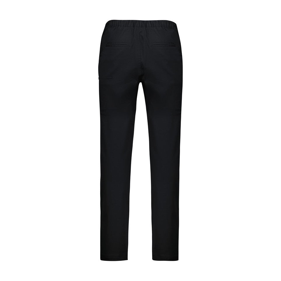 Biz Saffron Mens Chef Flex Pant CH432M in Black, view 2