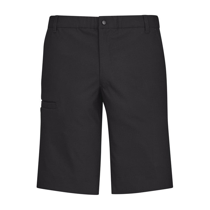 Biz Comfort Waist Mens Cargo Short CL960MS in Charcoal