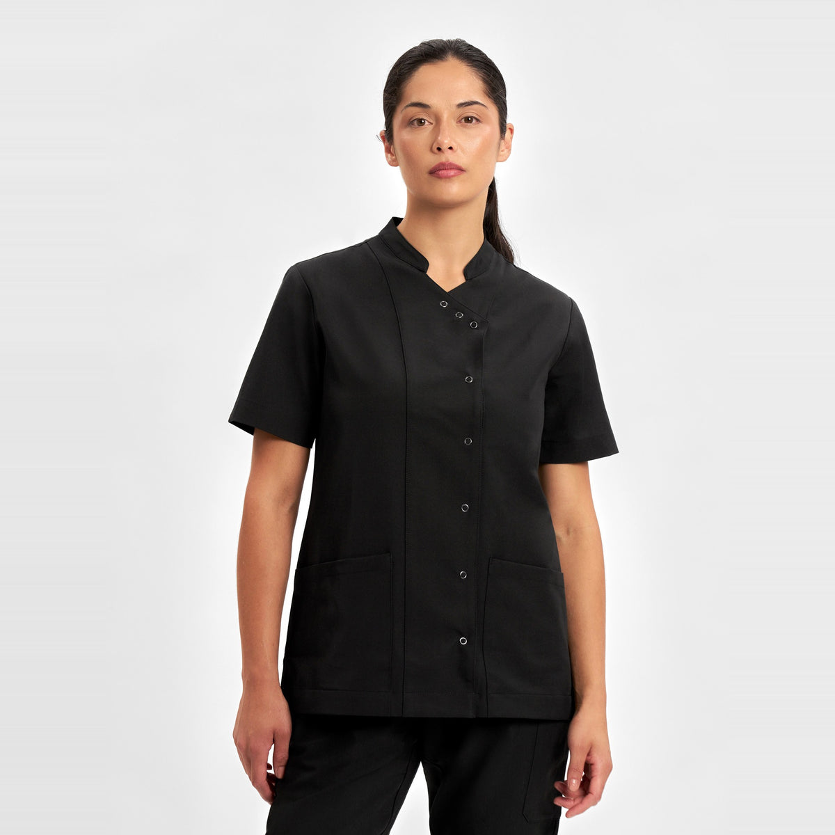 Inaura Essence Womens Jacket CPT451LS in Black, worn by model