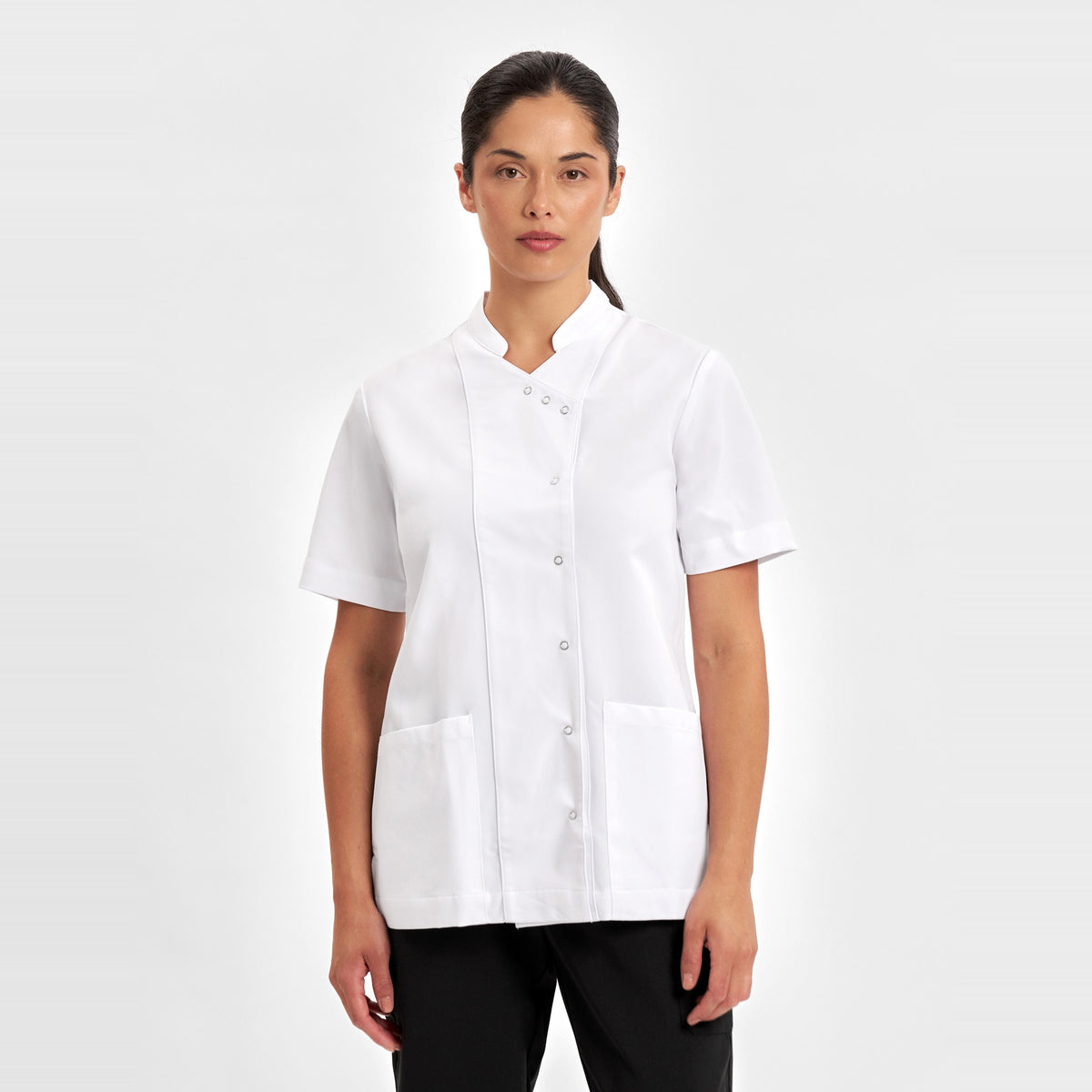 Inaura Essence Womens Jacket CPT451LS in White, worn by model