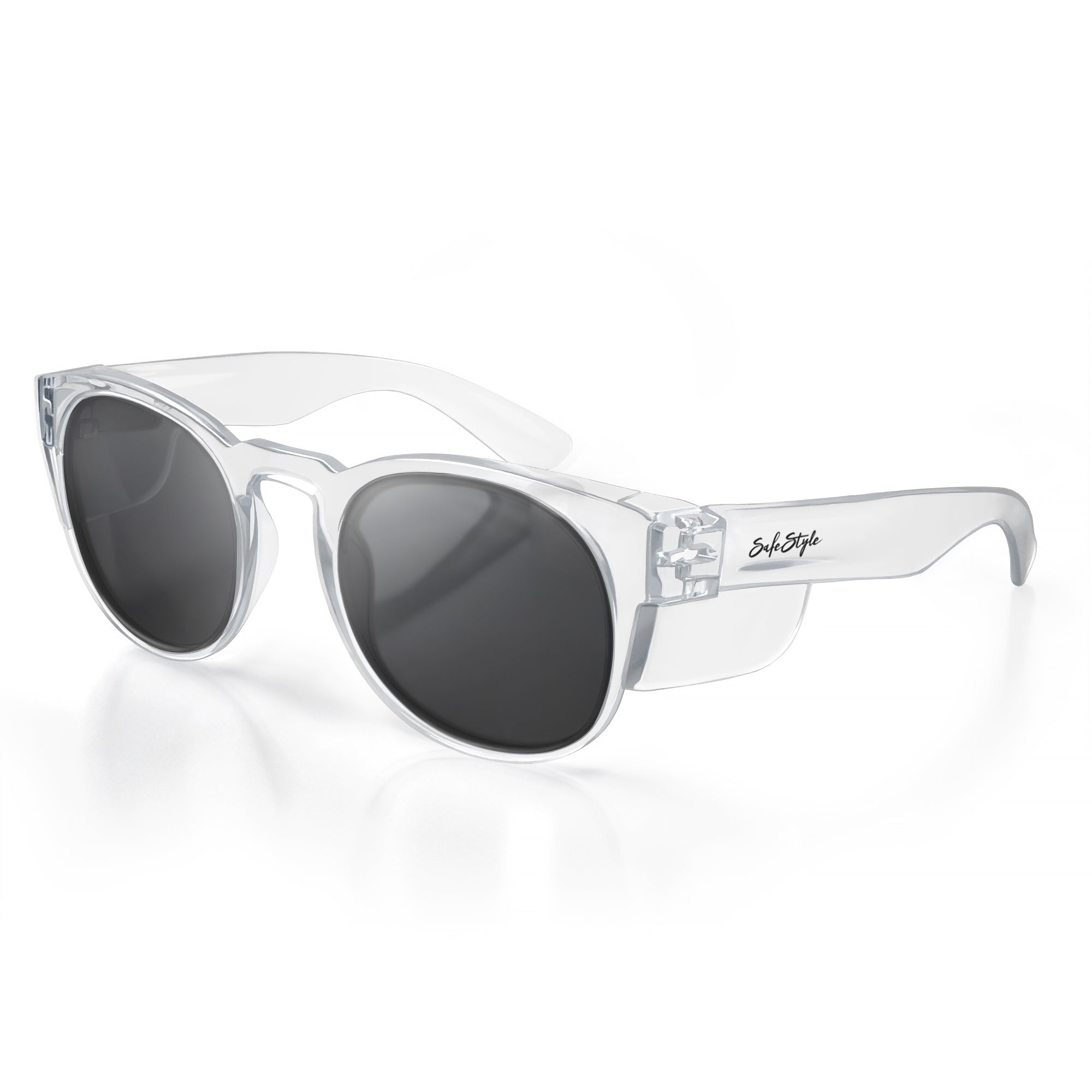 Safe Style Cruisers Clear Frame Polarised Lens CRCP100