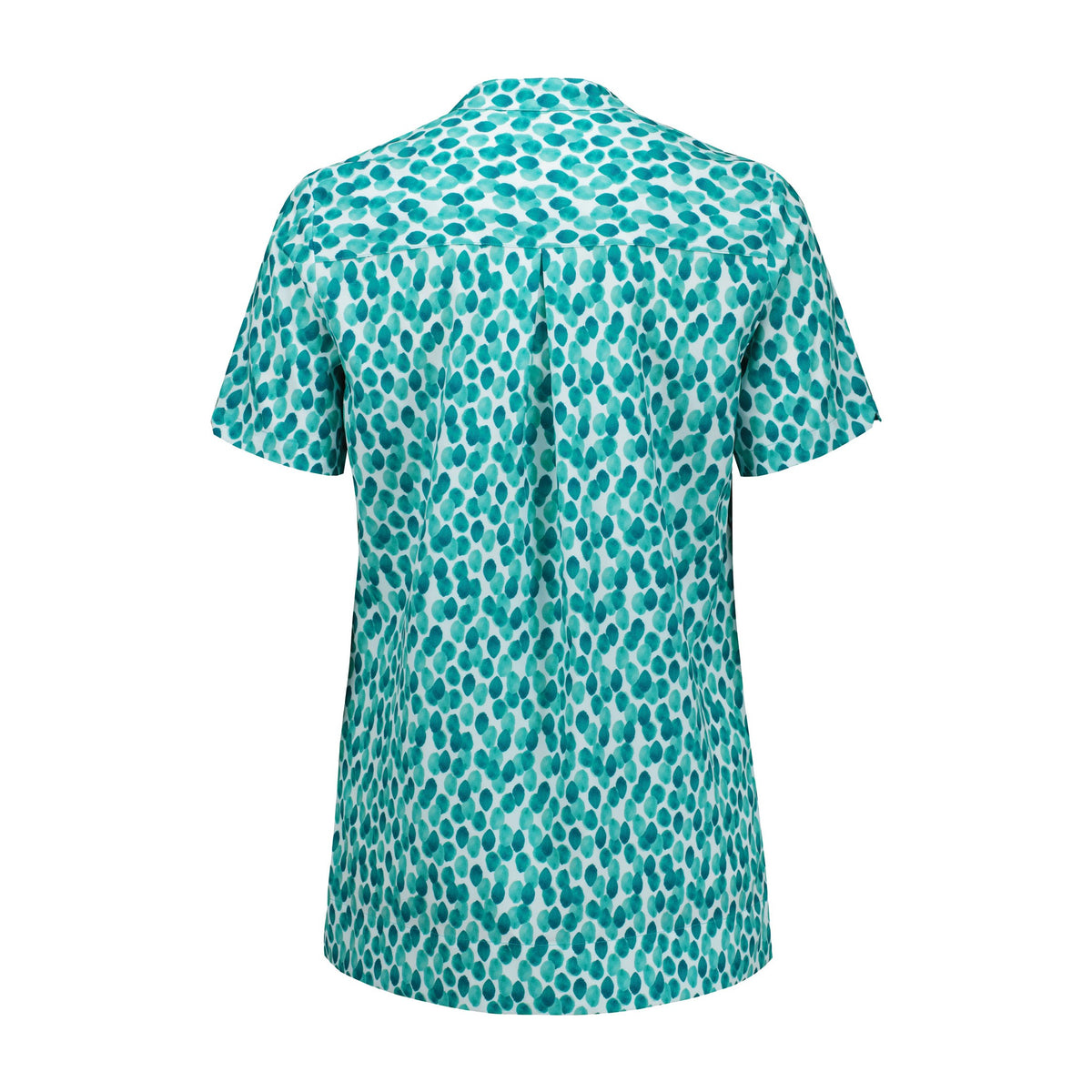 Biz Florence Womens Stardust Print Tunic CS450LS in Teal, view 2