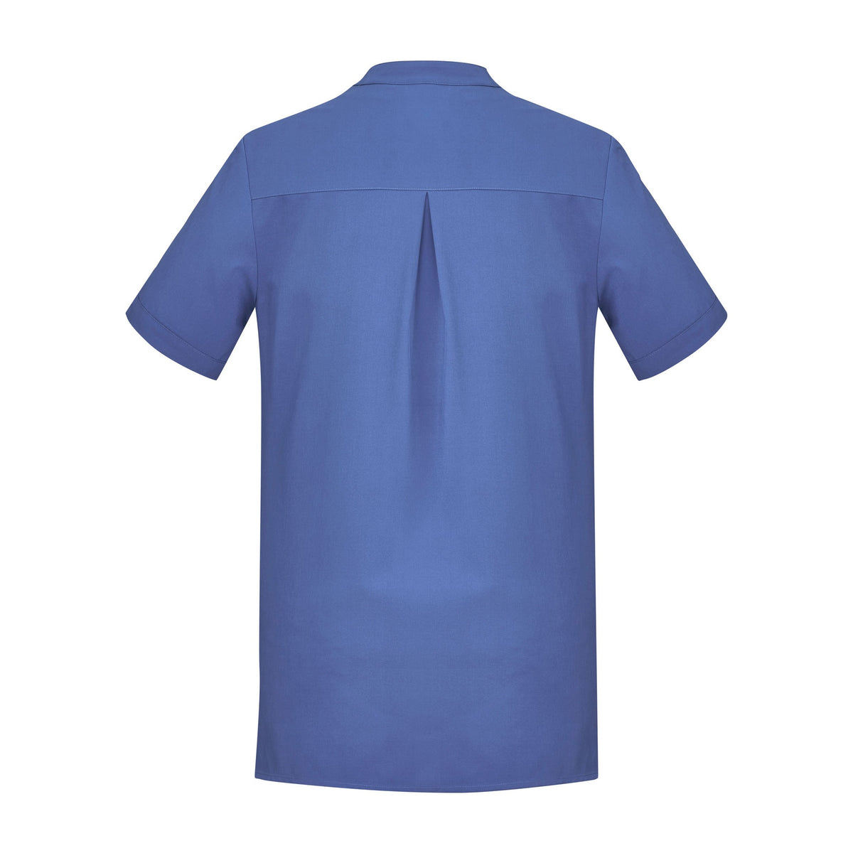 Biz Florence Womens Plain Tunic CS949LS in Mid Blue, view 2