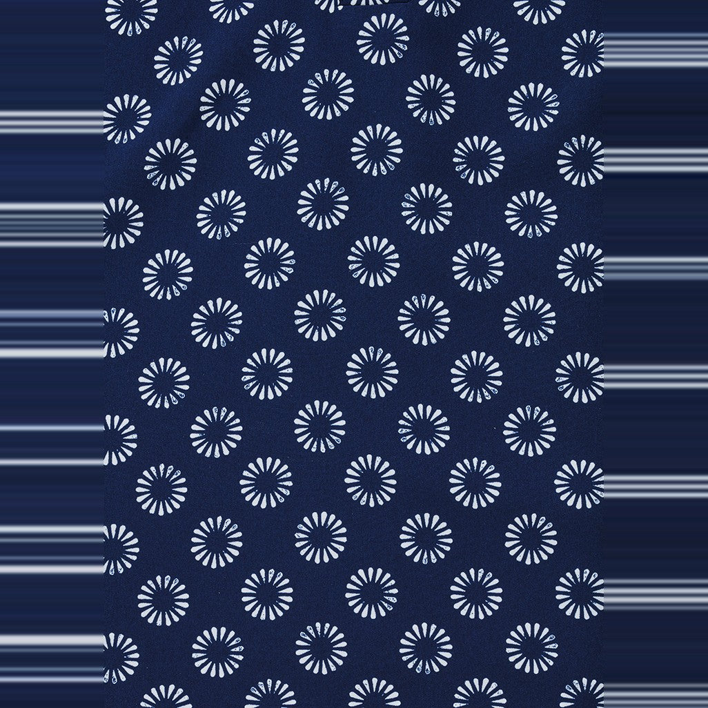 Biz Florence Womens Daisy Print Tunic CS950LS in Navy, view 3