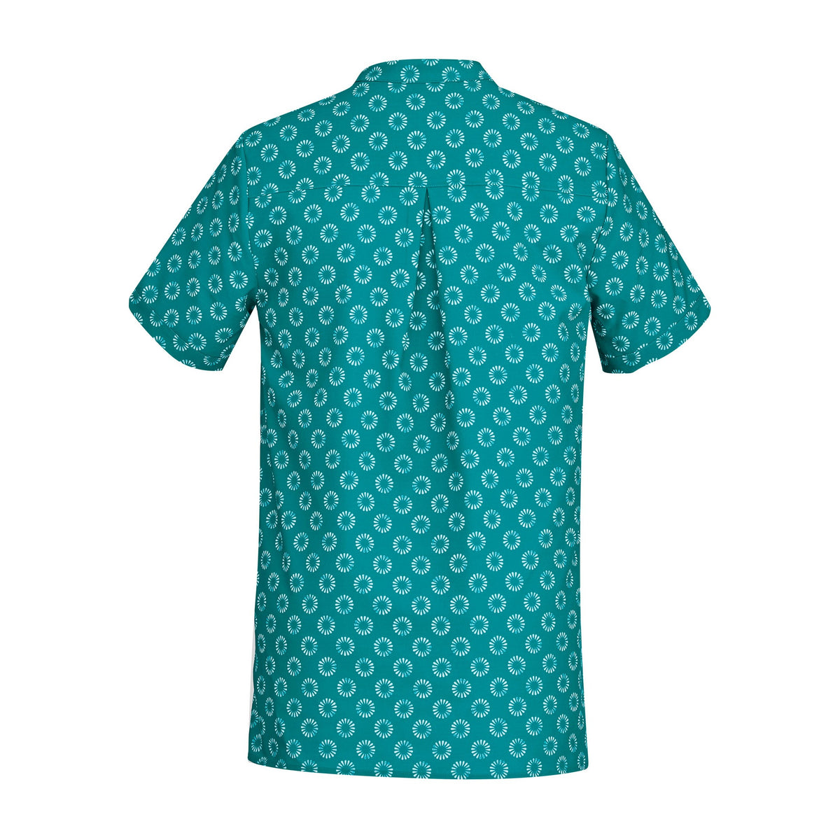 Biz Florence Womens Daisy Print Tunic CS950LS in Teal, view 2