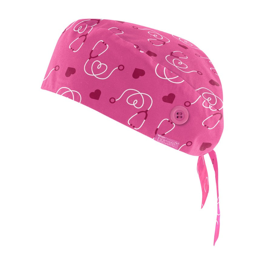 Biz Unisex Printed Scrub Cap CSC246U