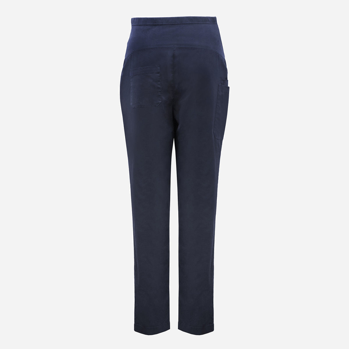 Inaura Rose Womens Maternity Scrub Pant CSP244LL in Midnight Navy, view 2