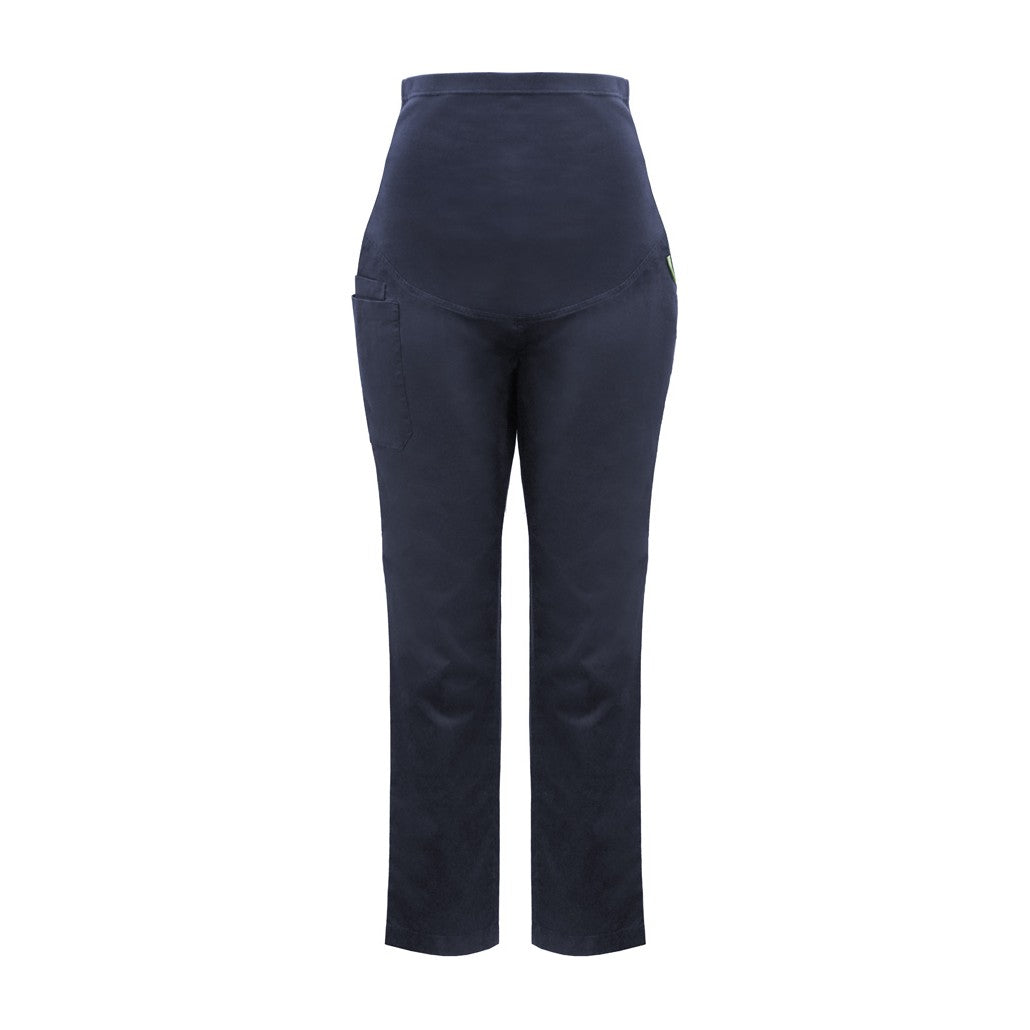 Inaura Rose Womens Maternity Scrub Pant CSP244LL, worn by model, view 2