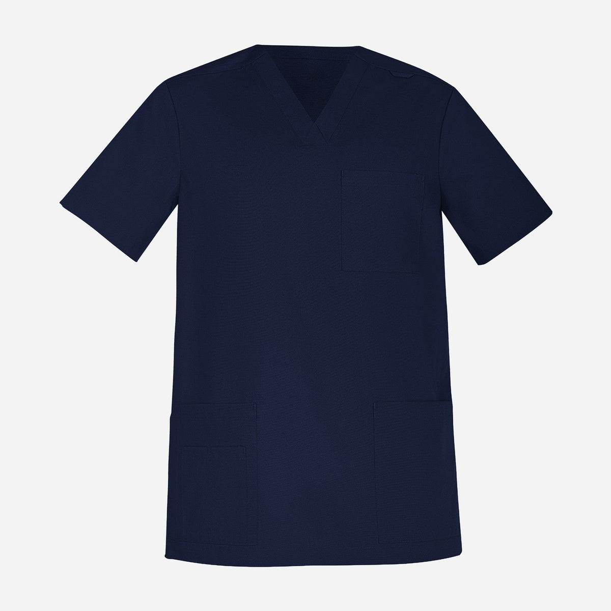 Inaura Tokyo Mens Scrub Top CST141MS in Midnight Navy