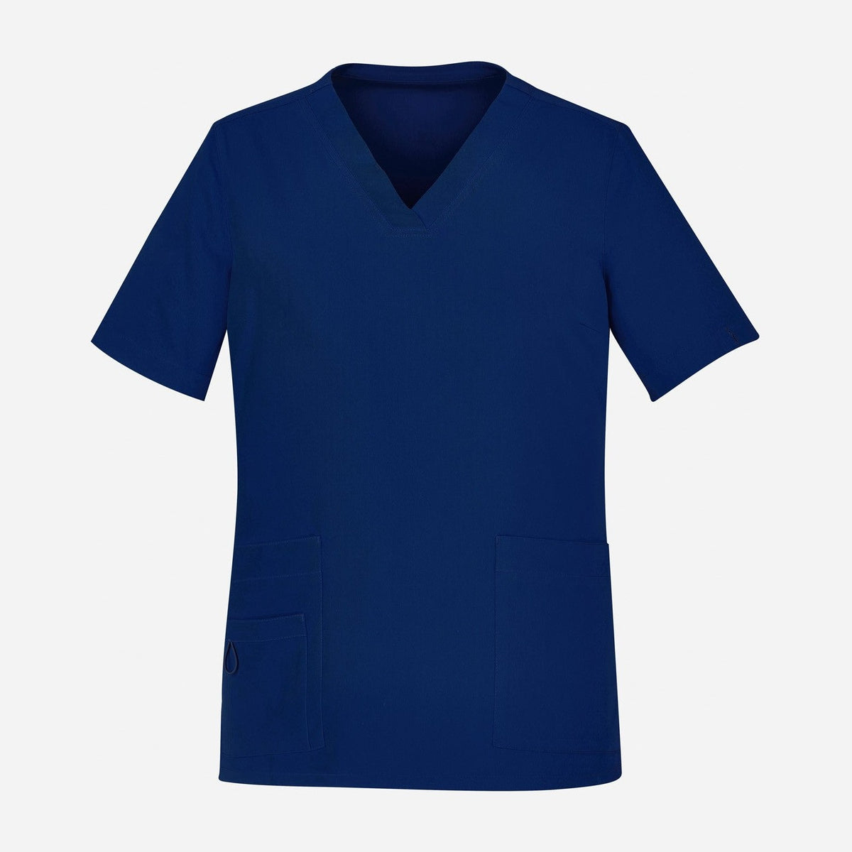 Inaura Avery Womens V-Neck Scrub Top CST941LS in Navy