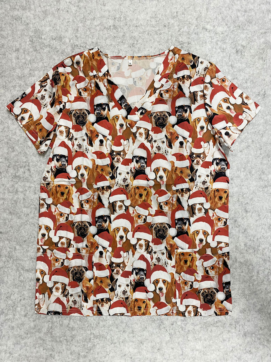 Christmas Scrubs Dogs
