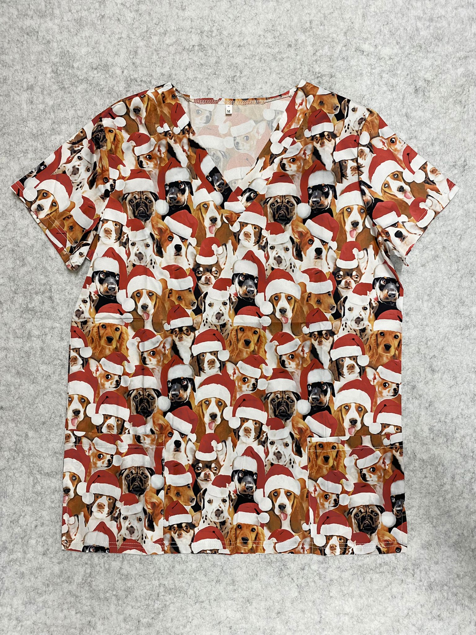 Christmas Scrubs Dogs