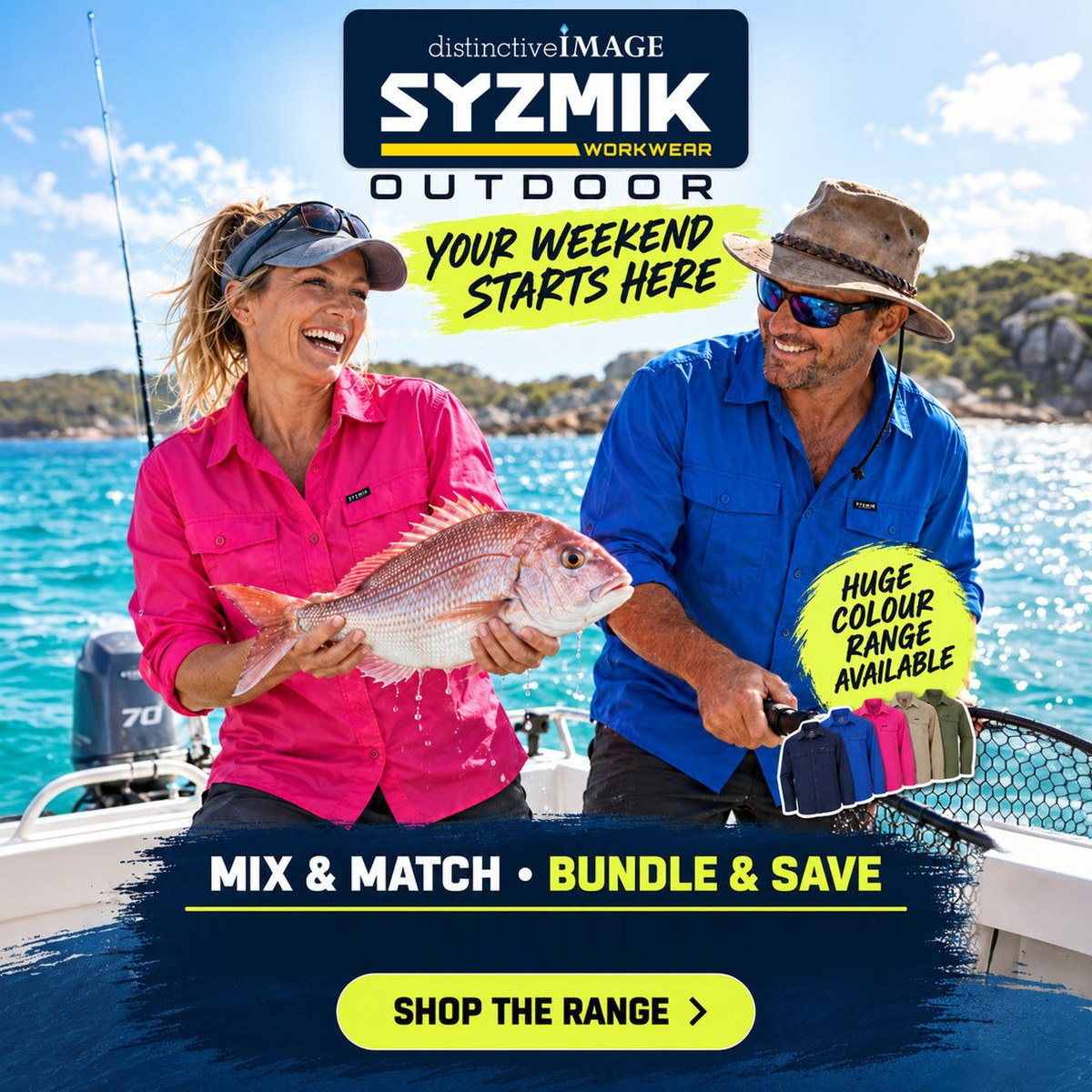Syzmik Outdoor shirts - browse outdoor work shirts